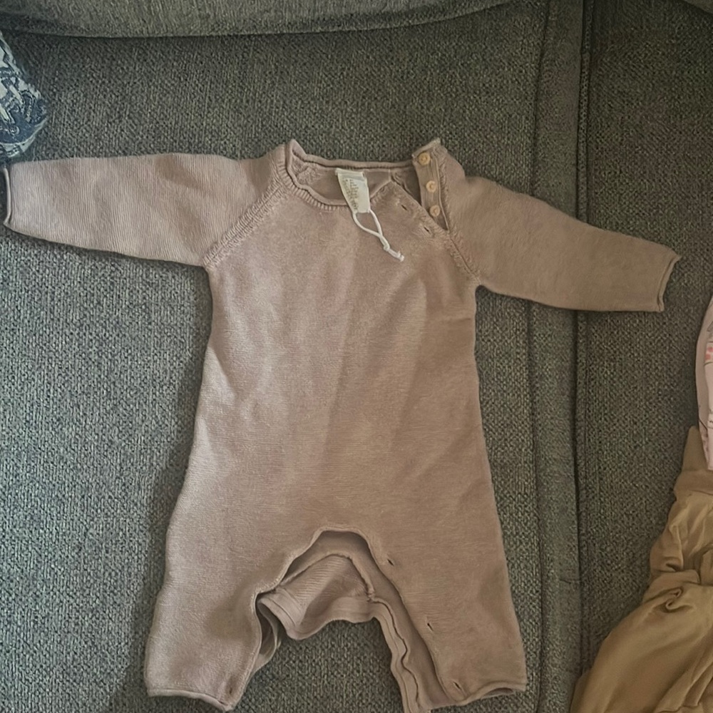H&M rose color knitted jumpsuit
